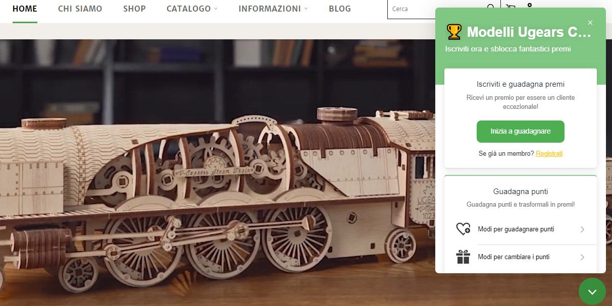 Modelli Ugears CLUB