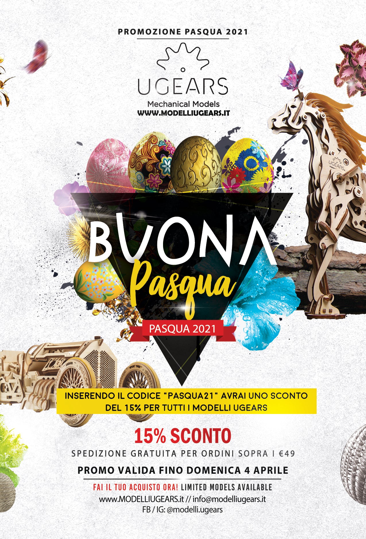 PROMO PASQUA - 15% SCONTO