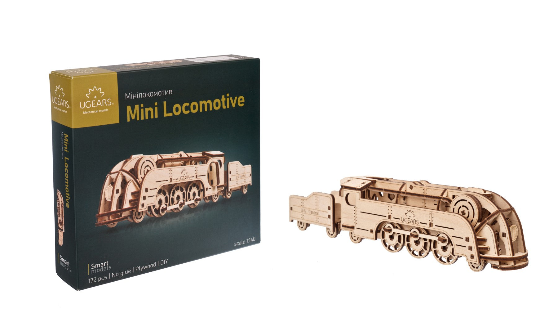 UGEARS - Mini Locomotiva