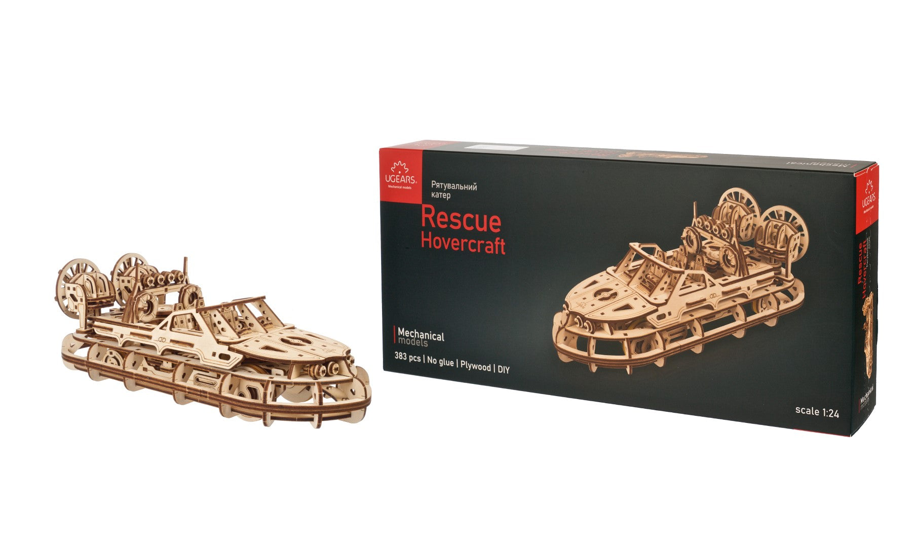 UGEARS - Hovercraft di Salvataggio