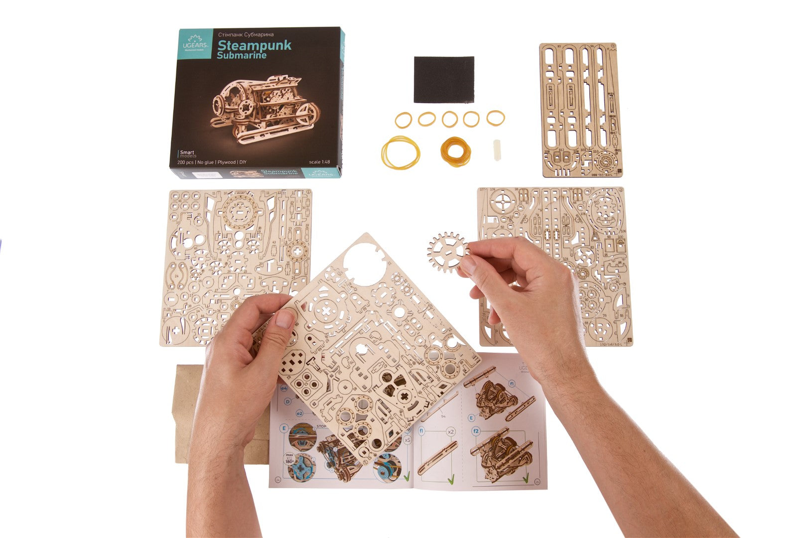 UGEARS - Sottomarino Steampunk