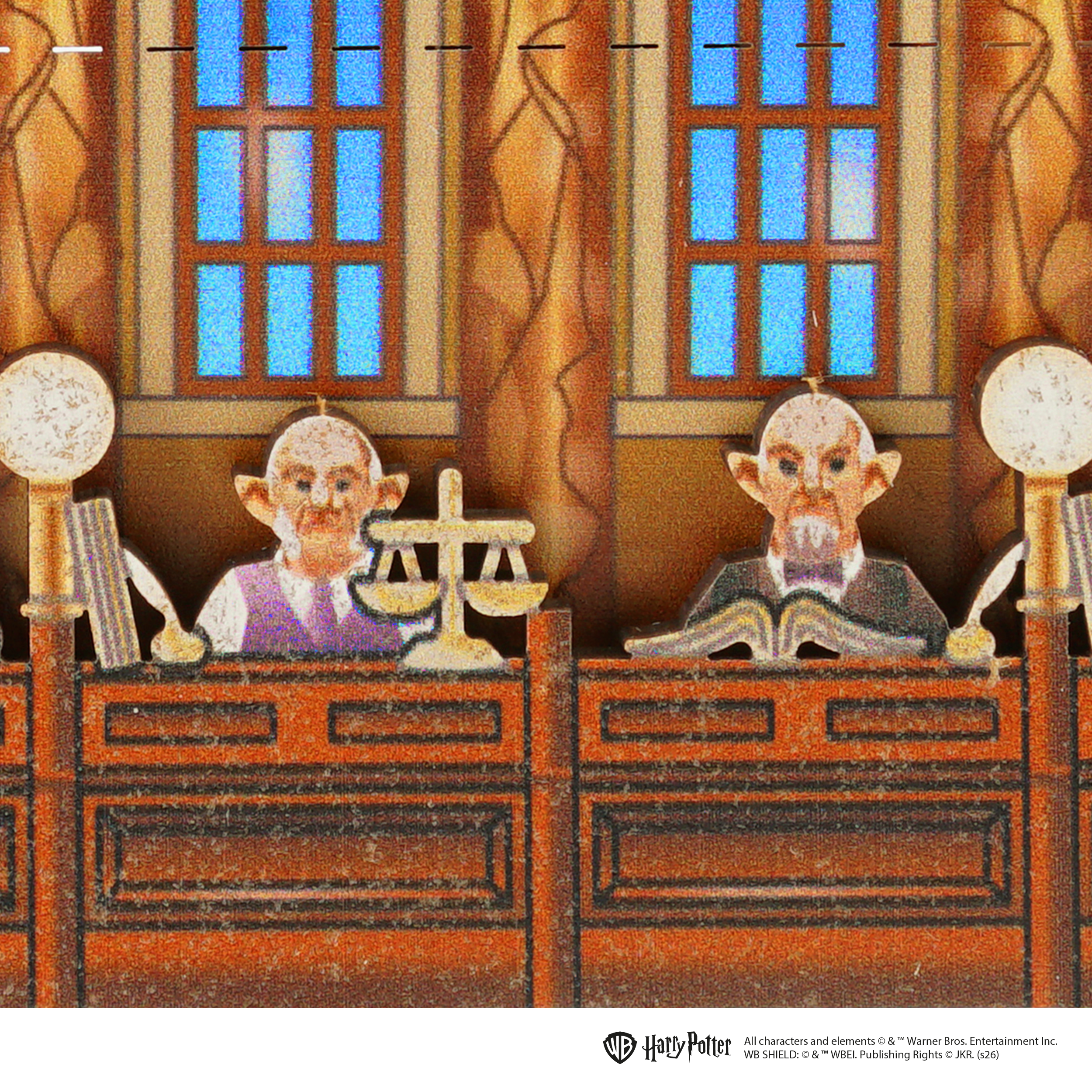 UGEARS - Harry Potter - Pista da biglie – Banca dei Maghi Gringott™