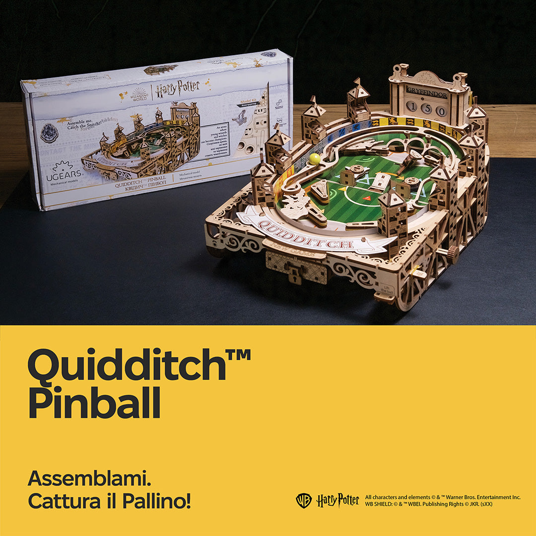 UGEARS - Harry Potter - Flipper Quidditch