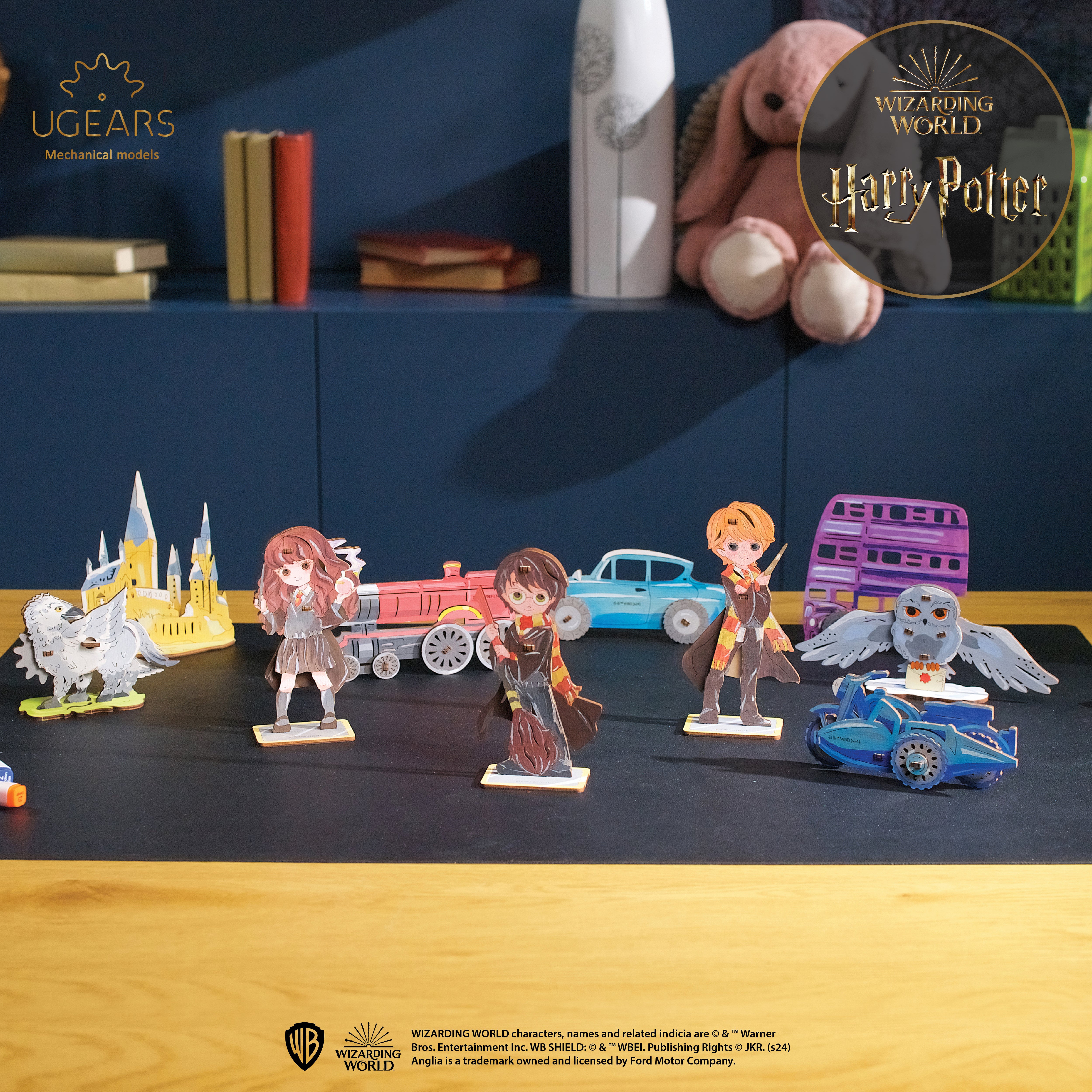 UGEARS KIDS - HARRY POTTER - 10 in 1