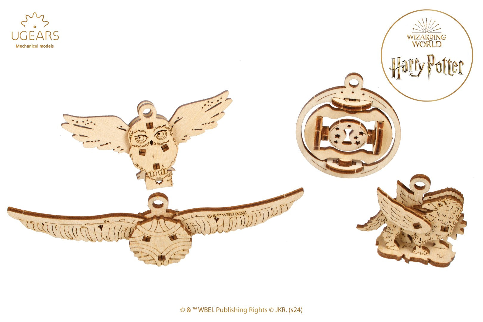 UGEARS FIDGETS - HP - Creature Magiche