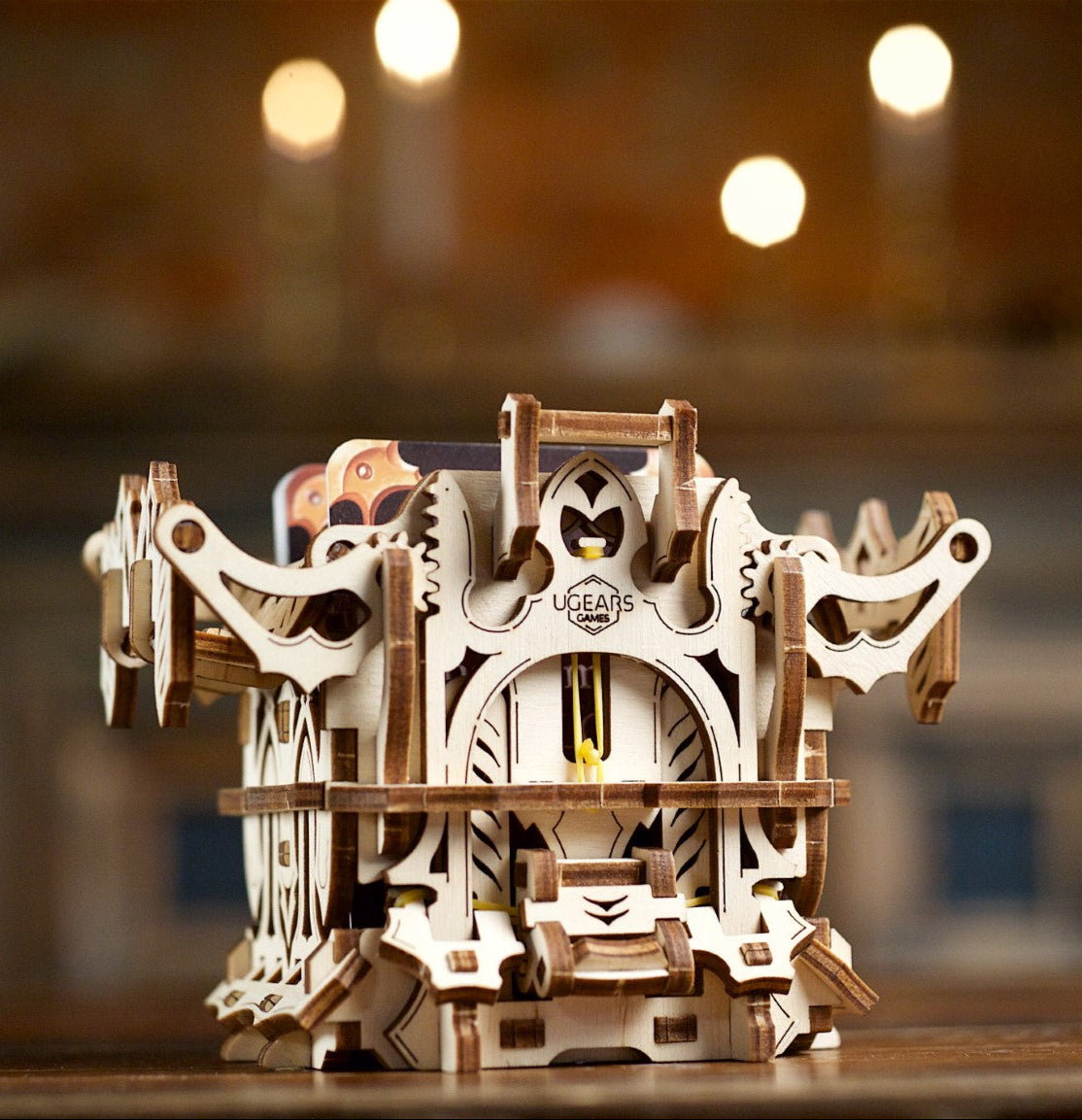 UGEARS GAMES - Porta Mazzi di Carte