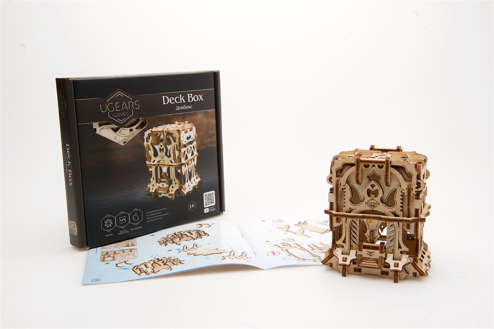 UGEARS GAMES - Porta Mazzi di Carte