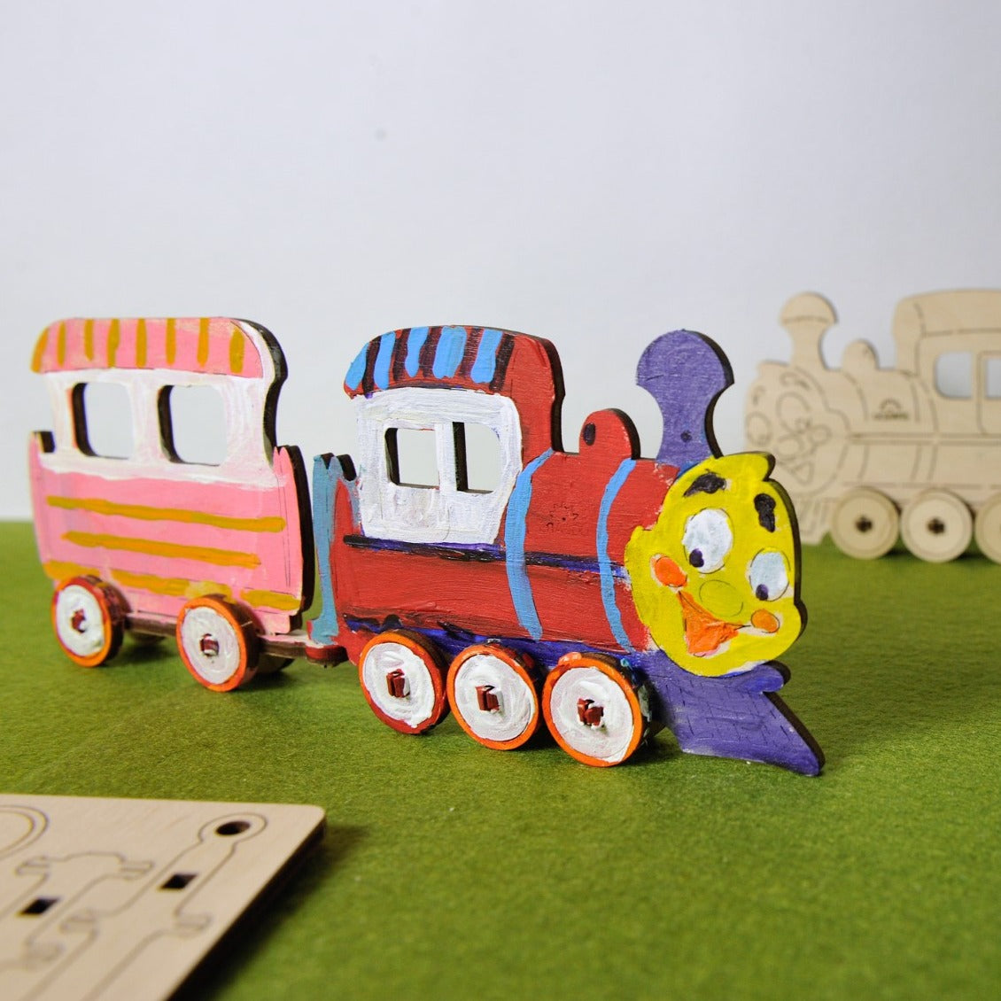 UGEARS KIDS - Locomotiva