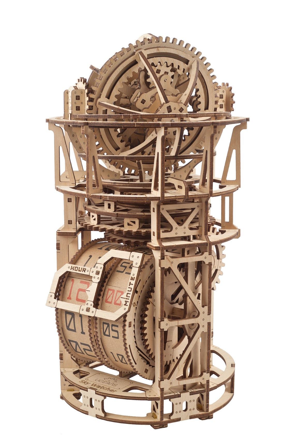 UGEARS - Orologio da Tavolo con Tourbillon