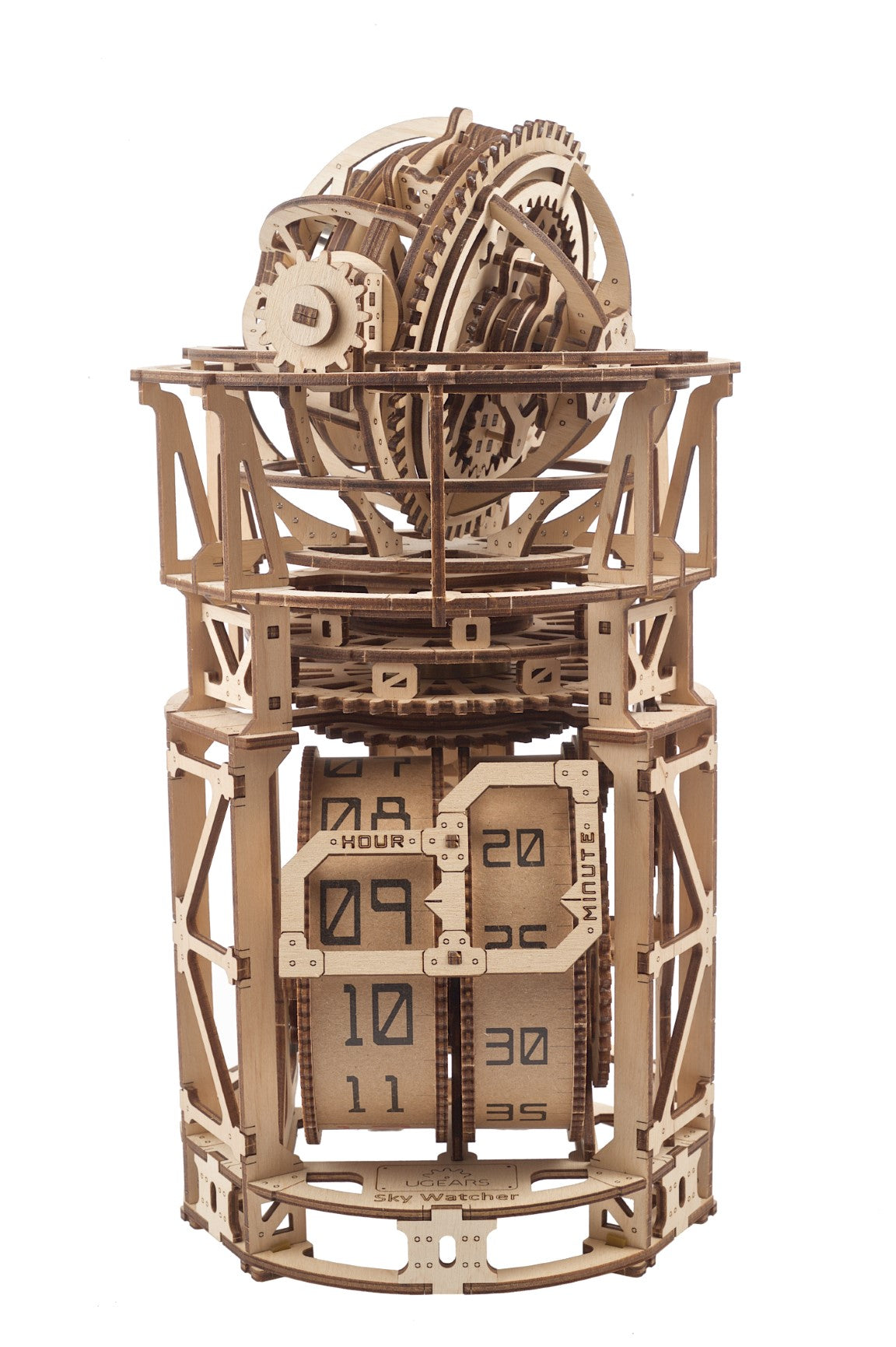 UGEARS - Orologio da Tavolo con Tourbillon