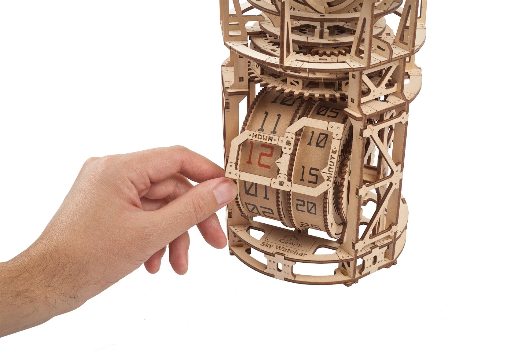 UGEARS - Orologio da Tavolo con Tourbillon