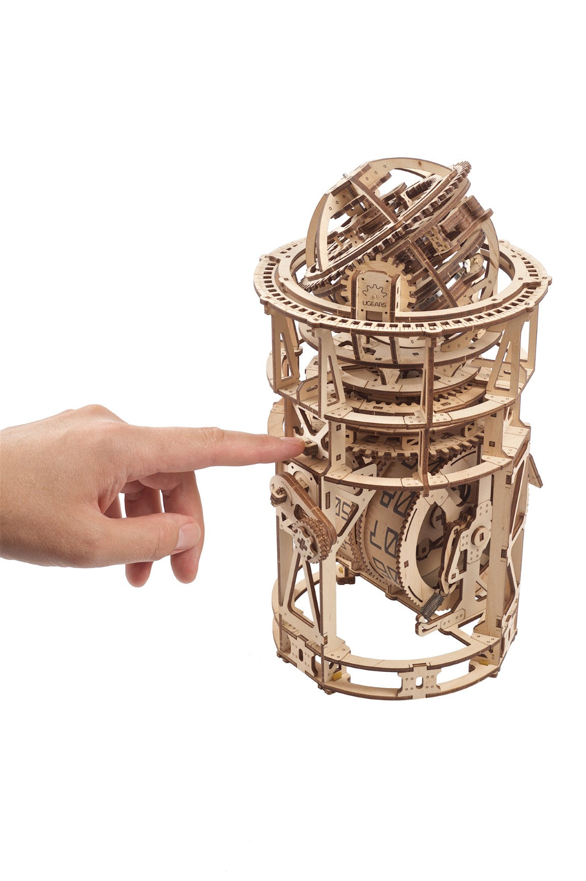 UGEARS - Orologio da Tavolo con Tourbillon