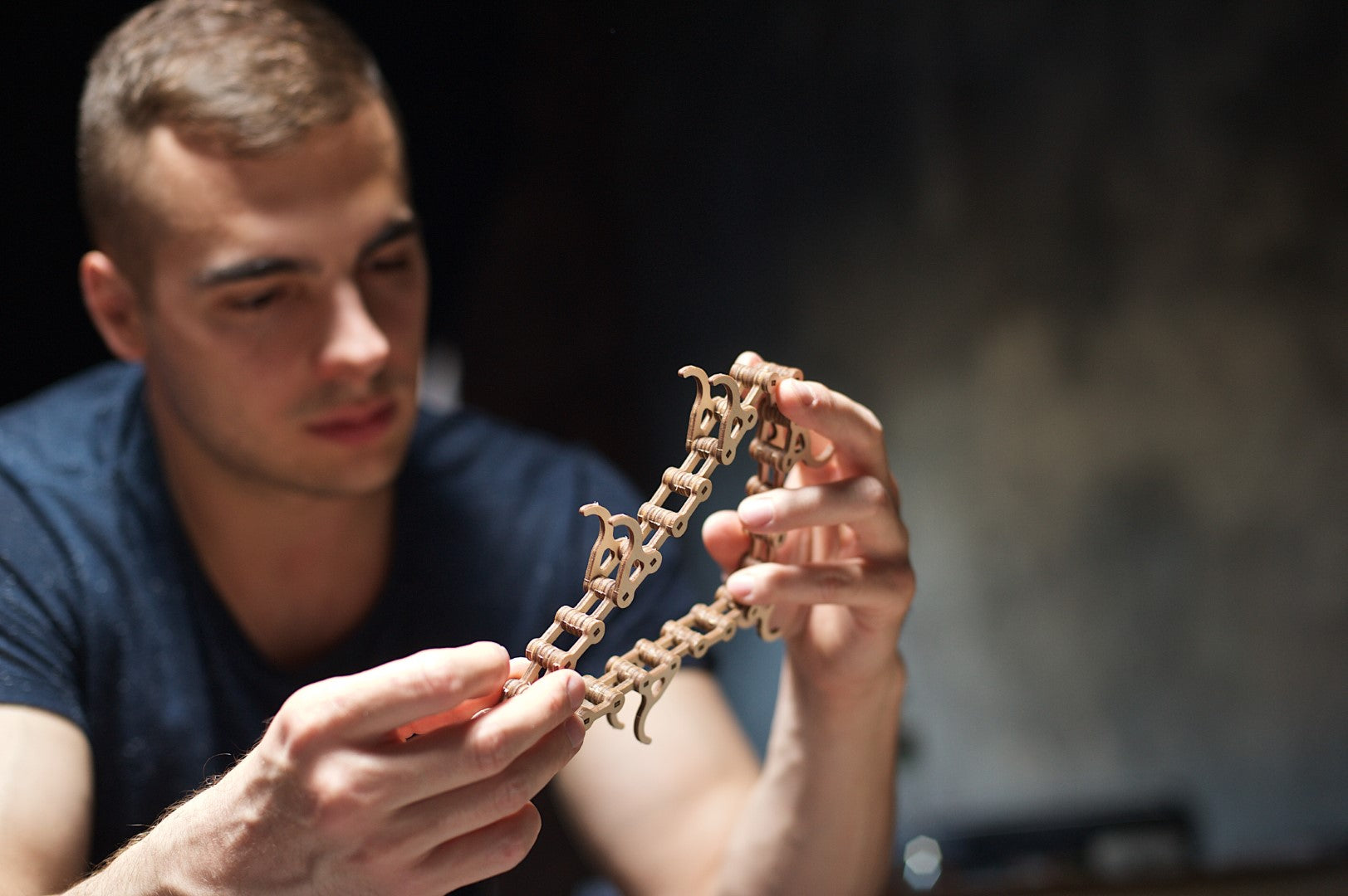 UGEARS - Pista da Biglie Marble Run 1 - Montacarichi a Catena