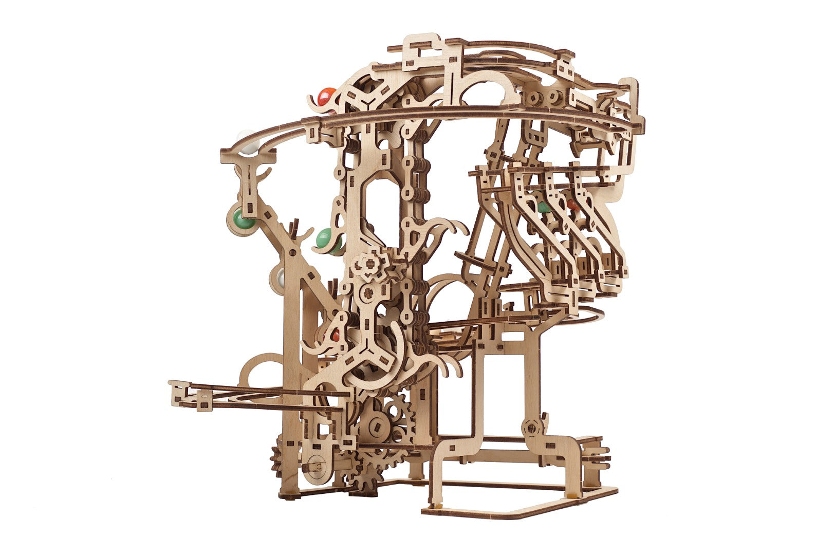 UGEARS - Pista da Biglie Marble Run 1 - Montacarichi a Catena