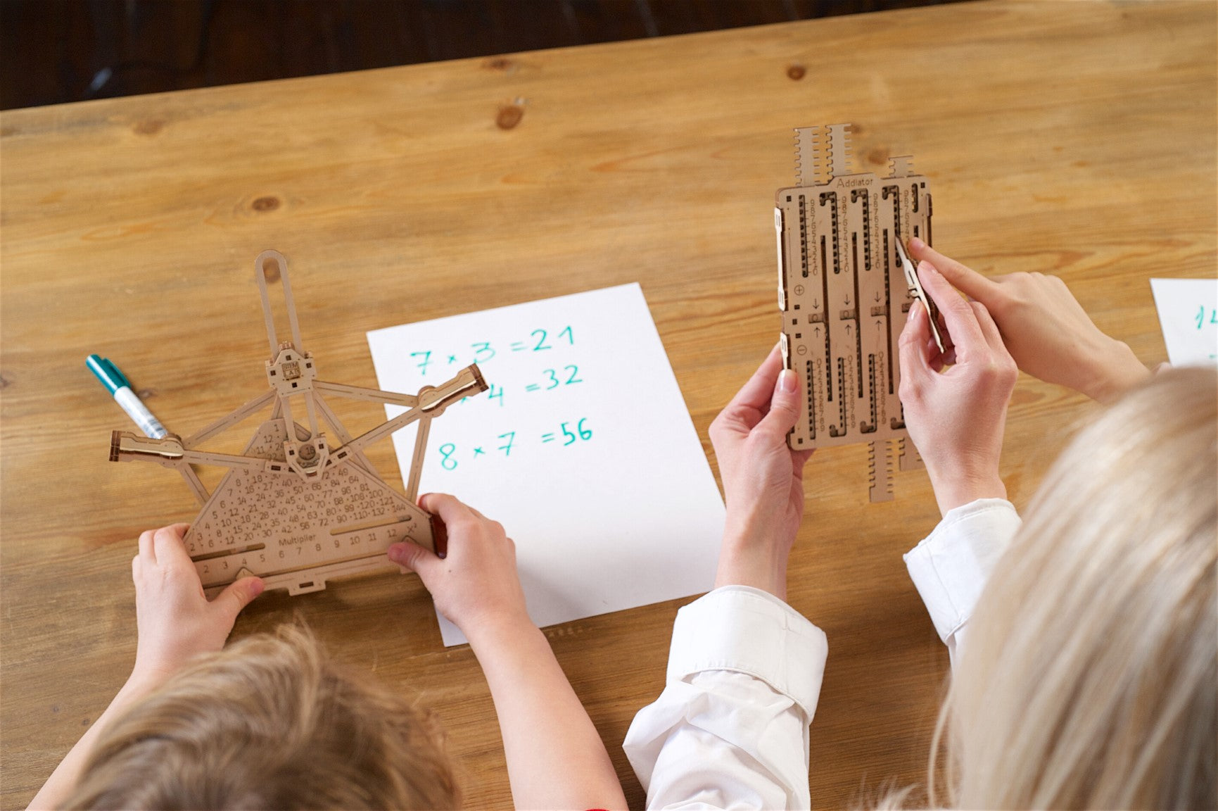 UGEARS STEM LAB - Kit Aritmetico 2-1