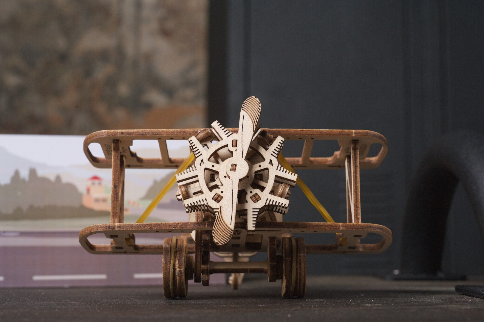 UGEARS - Mini Biplano