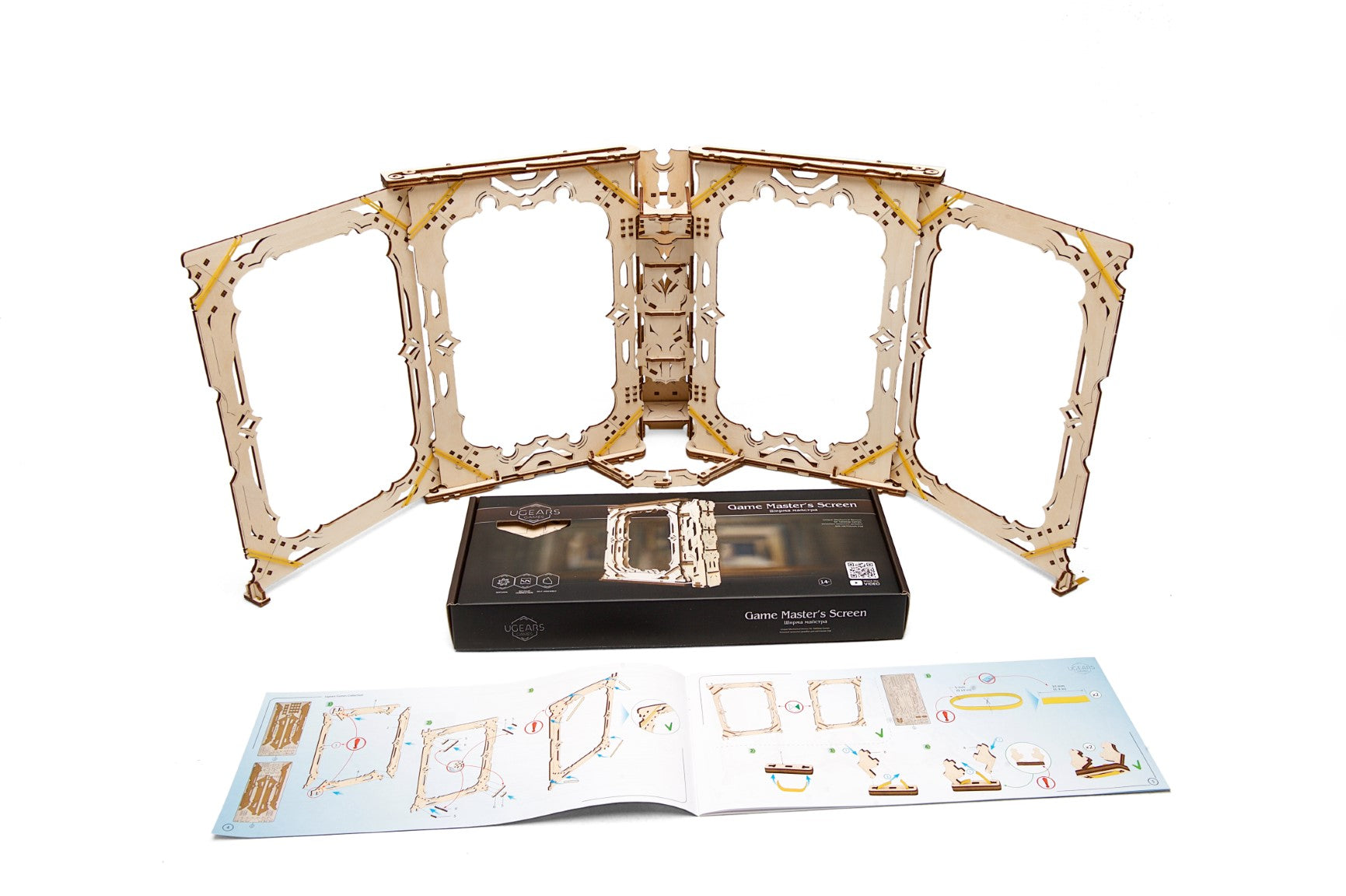 UGEARS GAMES - MASTER'S SCREEN - ASSEMBLATO