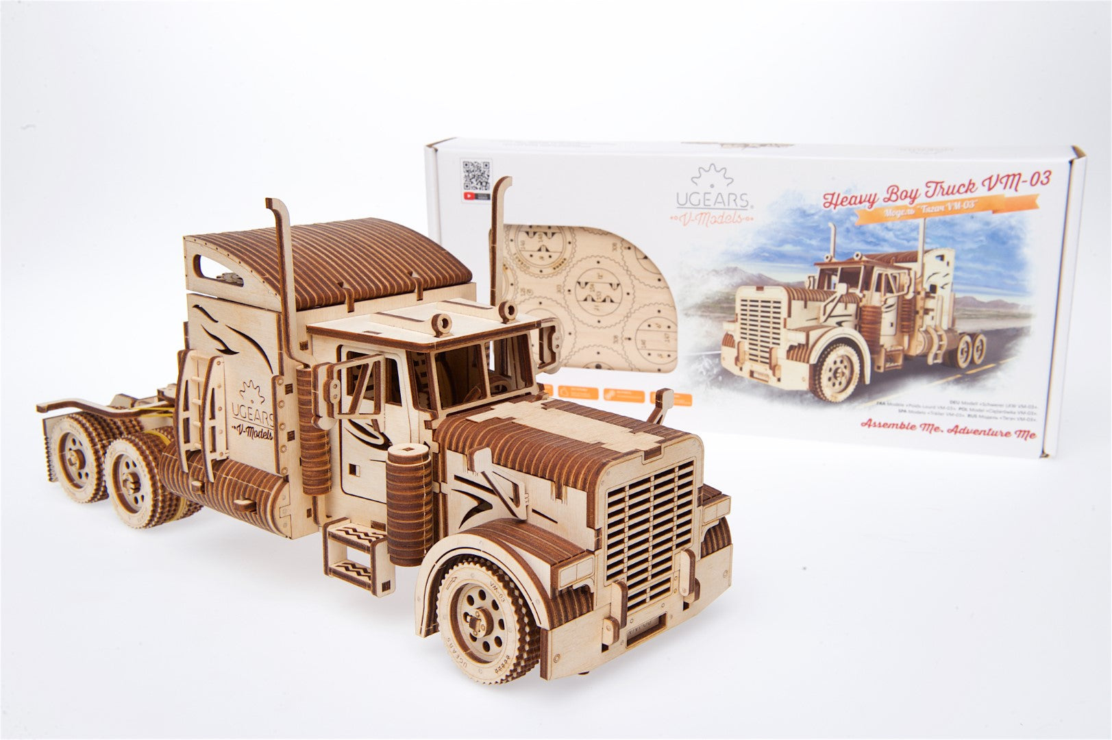 UGEARS - Camion Heavy Boy VM-03