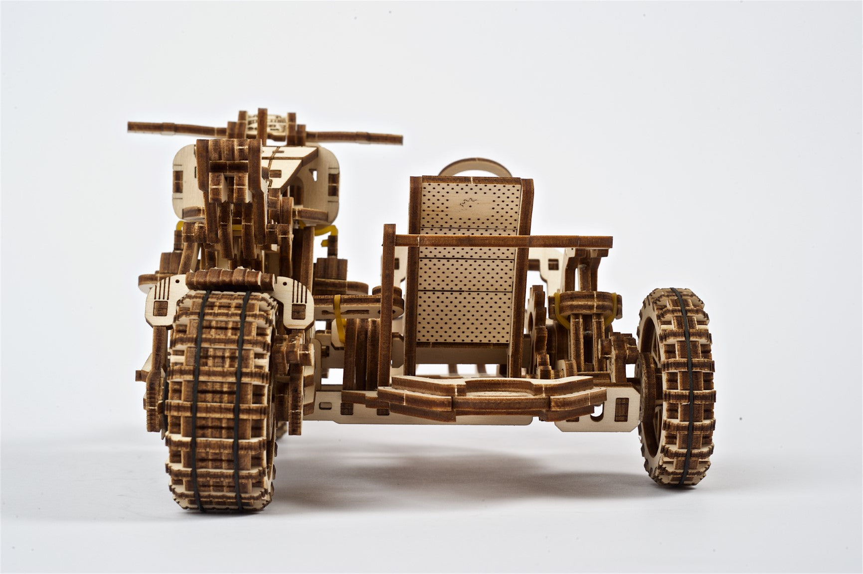 UGEARS - Moto Scrambler UGR-10 con Sidecar