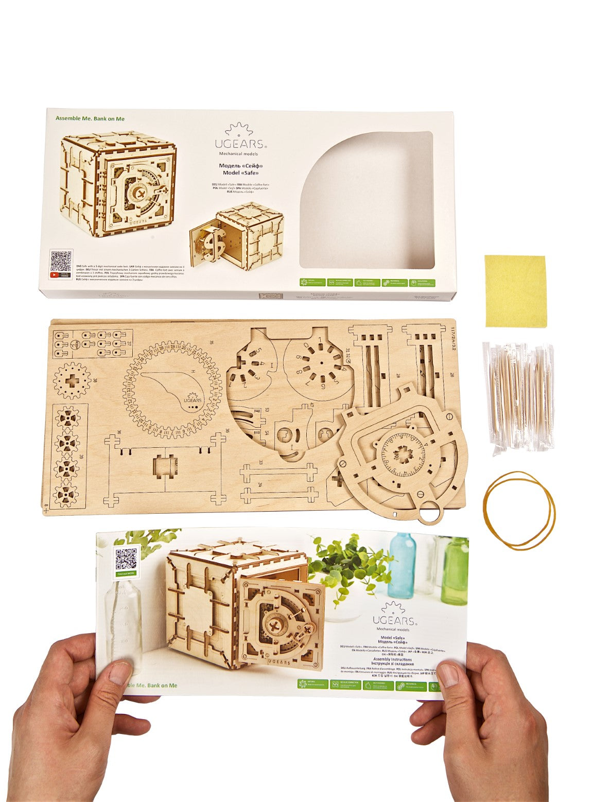 UGEARS - Safe - Cassaforte