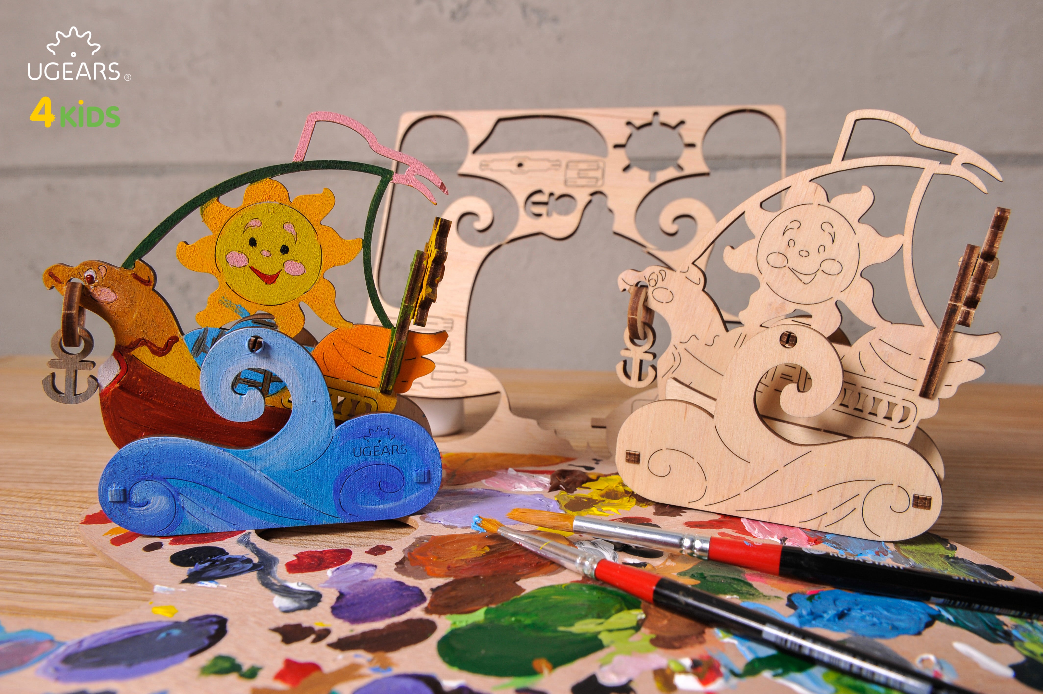 UGEARS KIDS - Barca a Vela