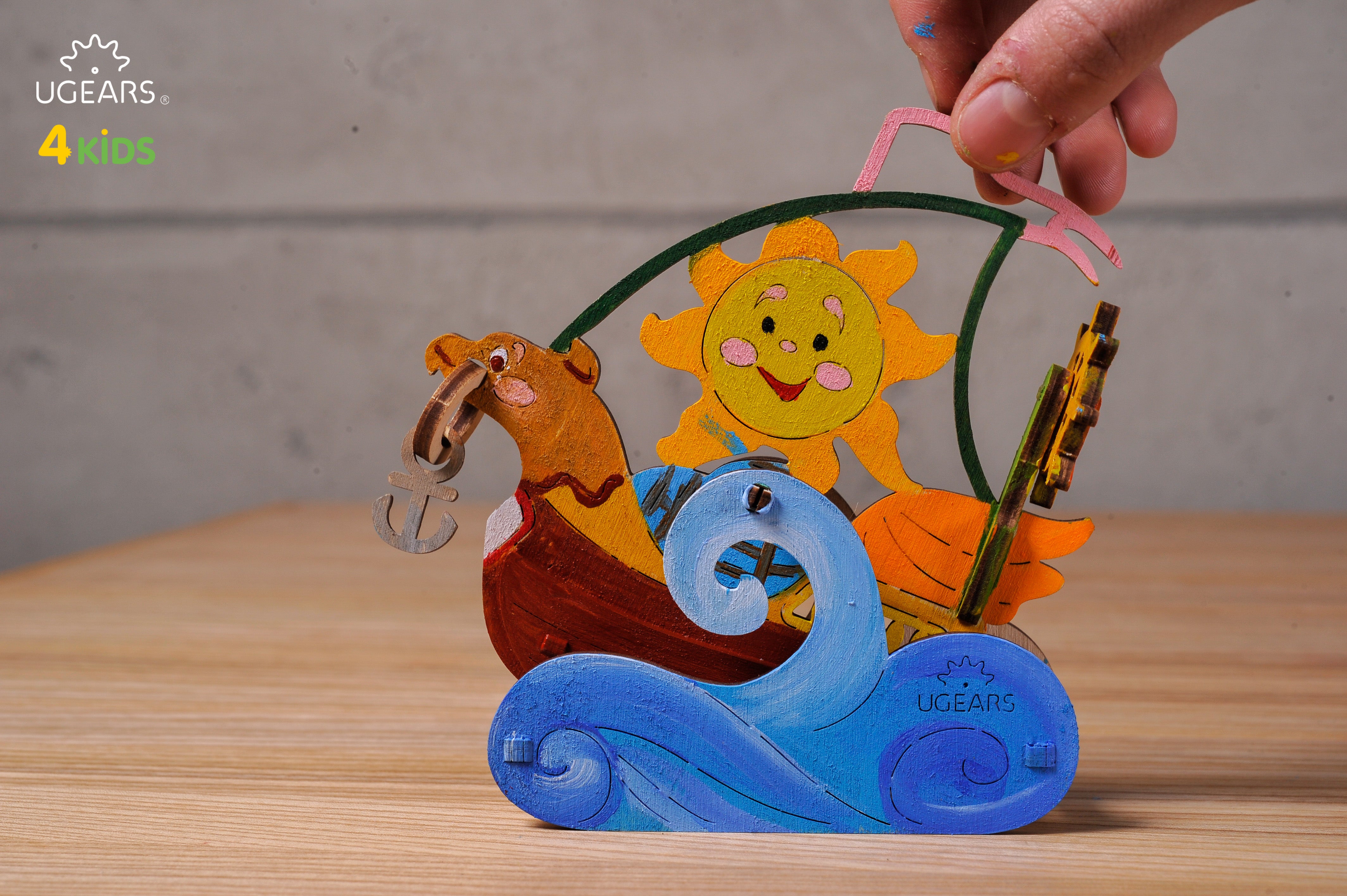 UGEARS KIDS - Barca a Vela