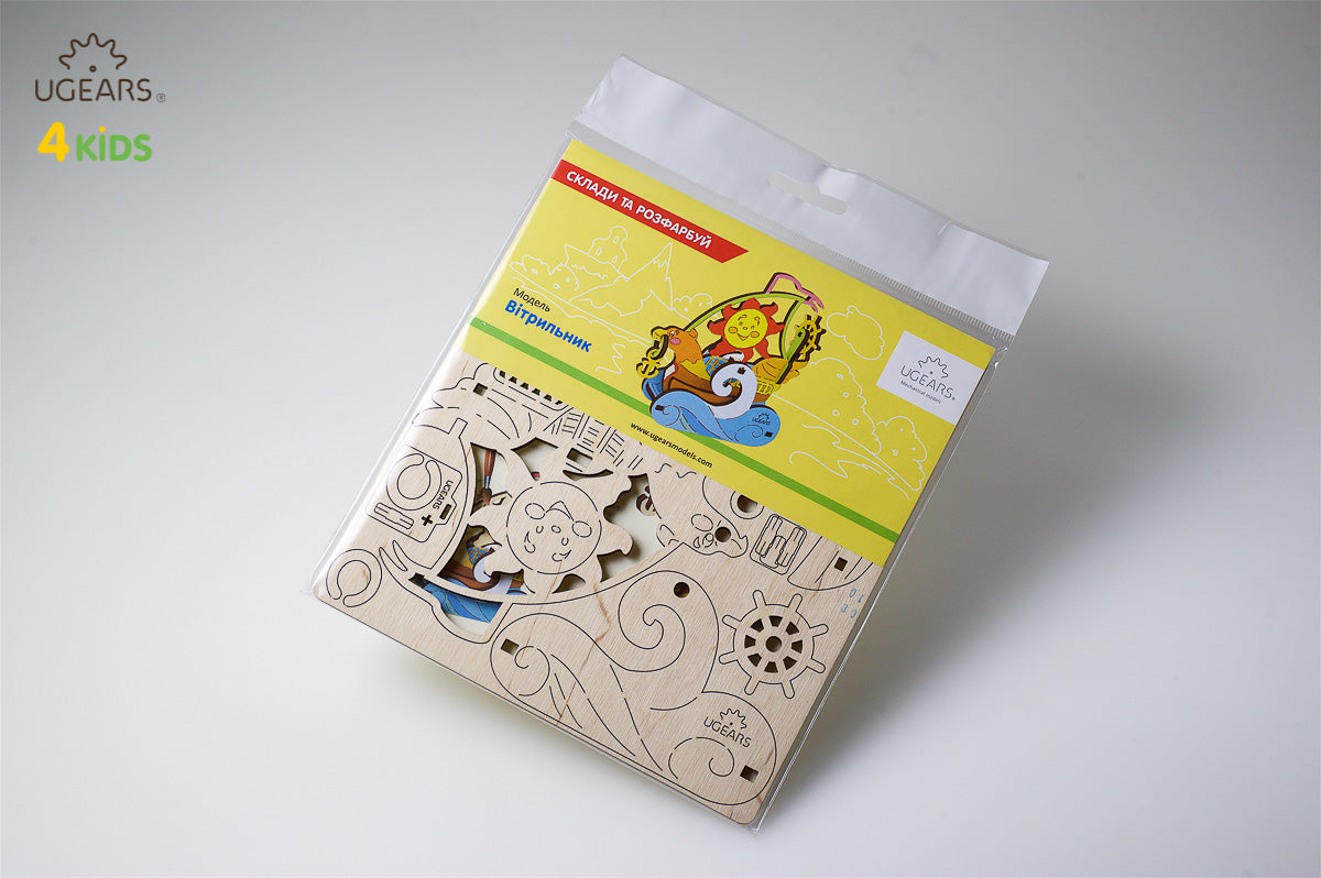 UGEARS KIDS - Barca a Vela