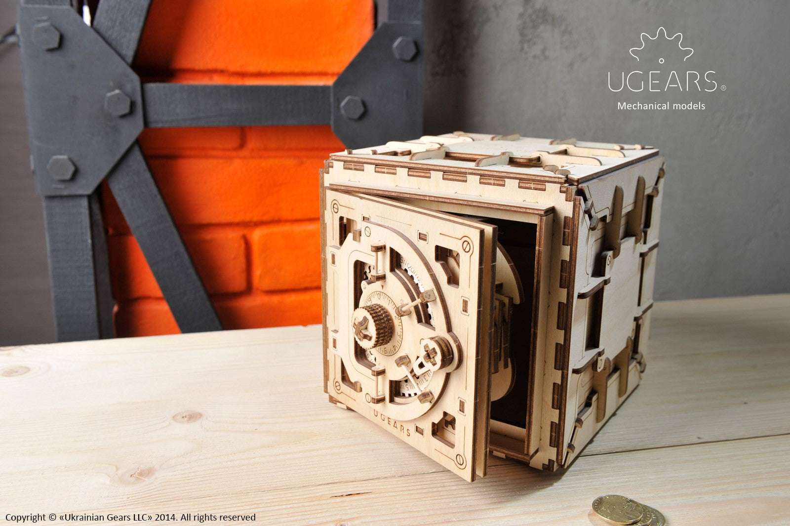 UGEARS - Safe - Cassaforte