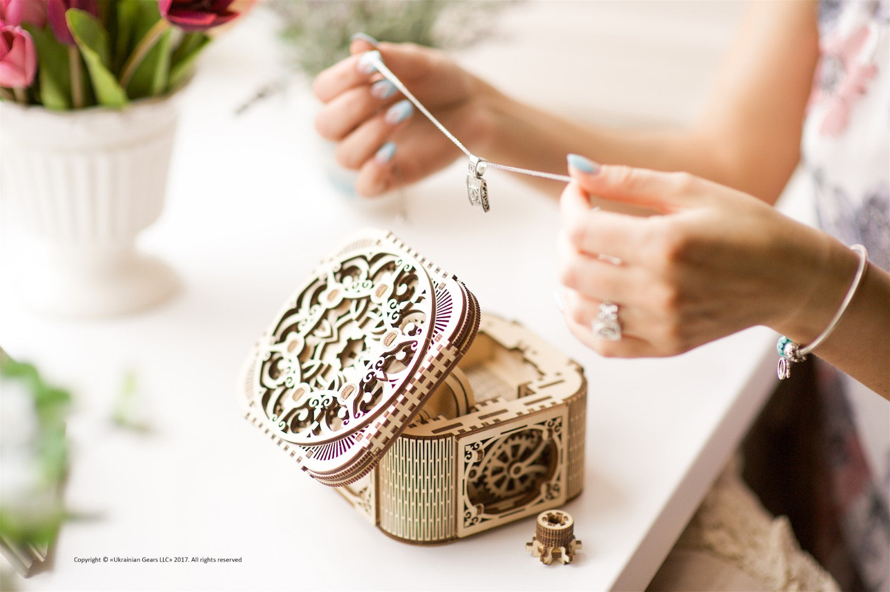 UGEARS - Scatola del Tesoro - Portagioie