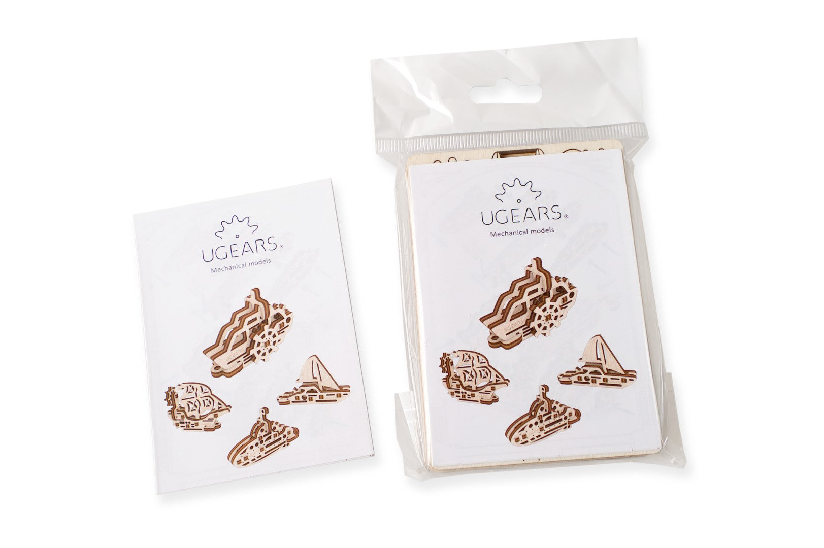 UGEARS FIDGETS - Barche