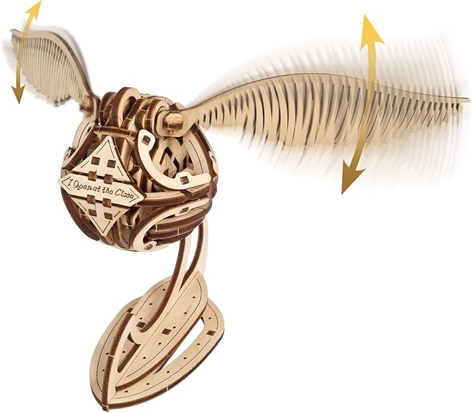 UGEARS - BUNDLE HARRY POTTER FLIPPER QUIDDITCH E BOCCINO D'ORO