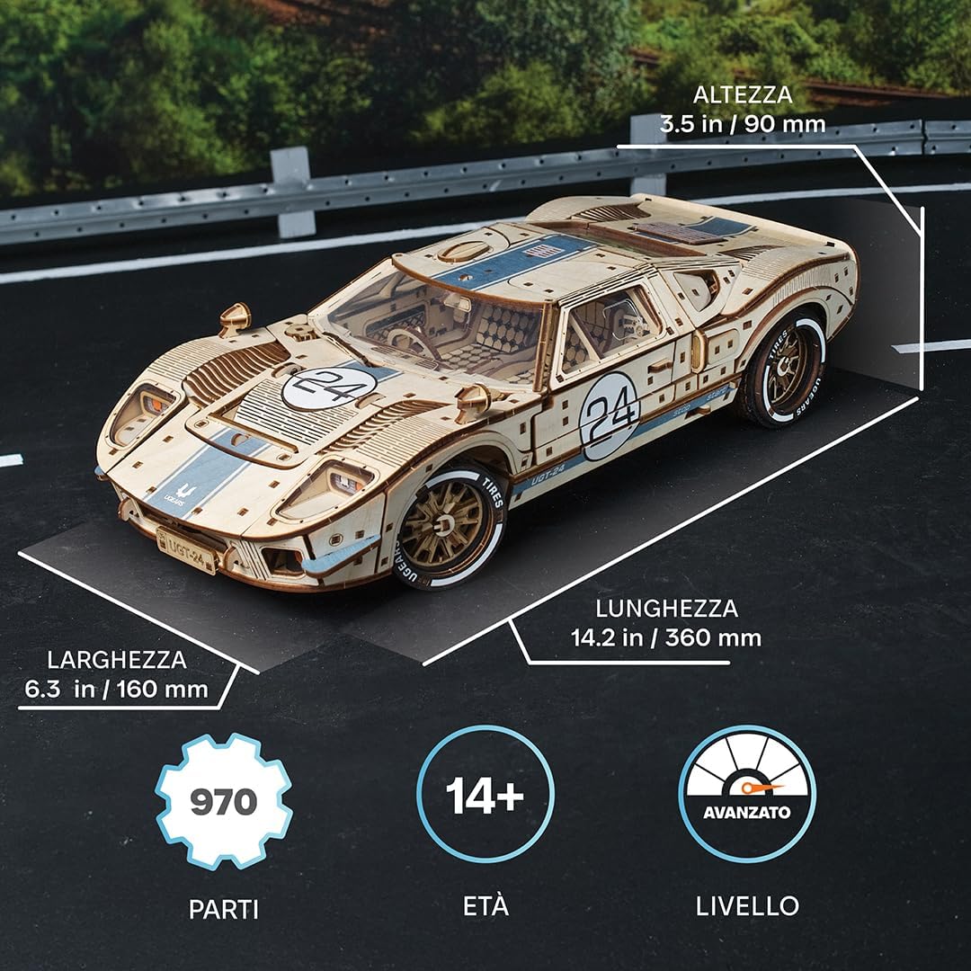 UGEARS - UGT-24 Auto da Endurance