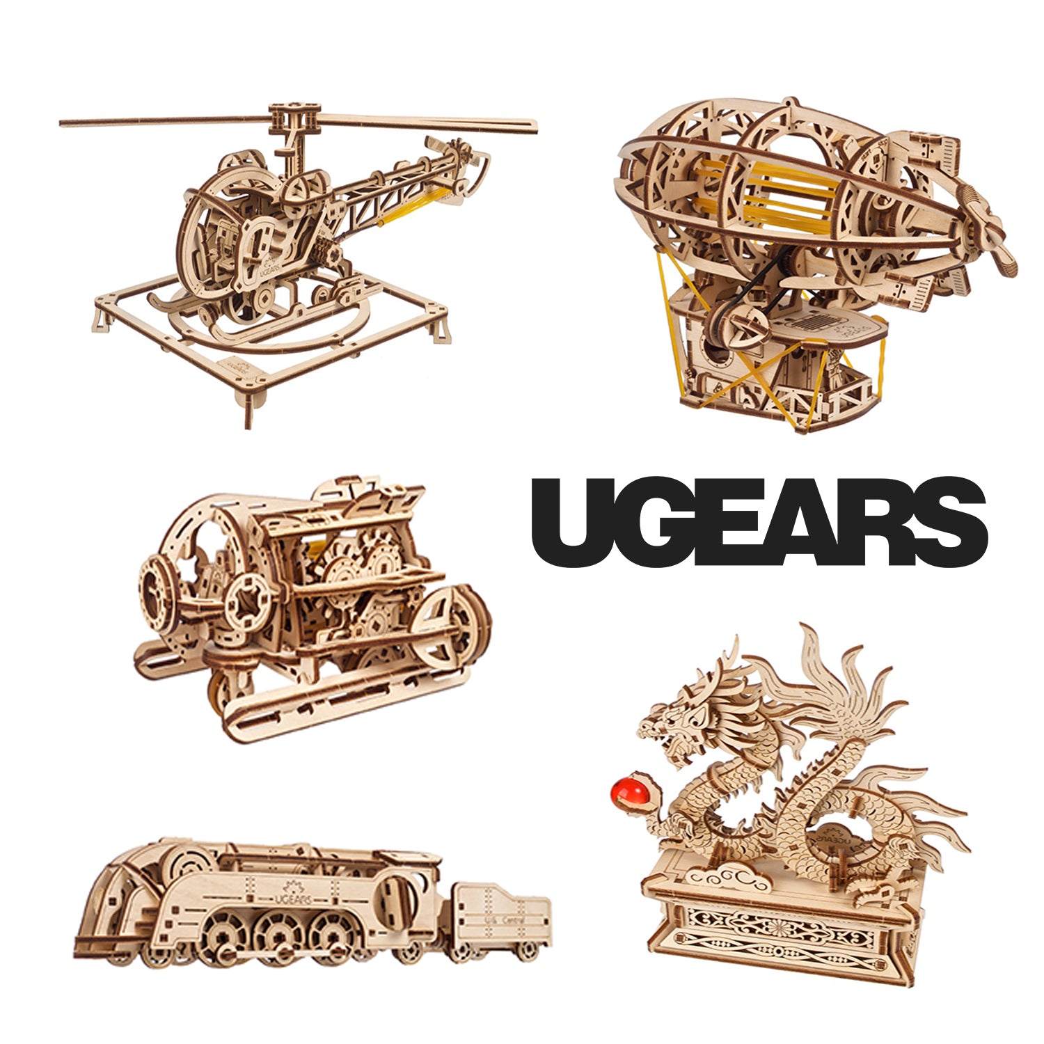 UGEARS - Linea Smart Collezione Completa
