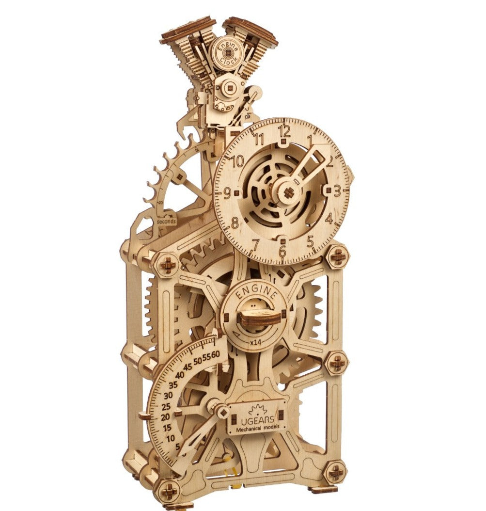 UGEARS - Orologio a Motore