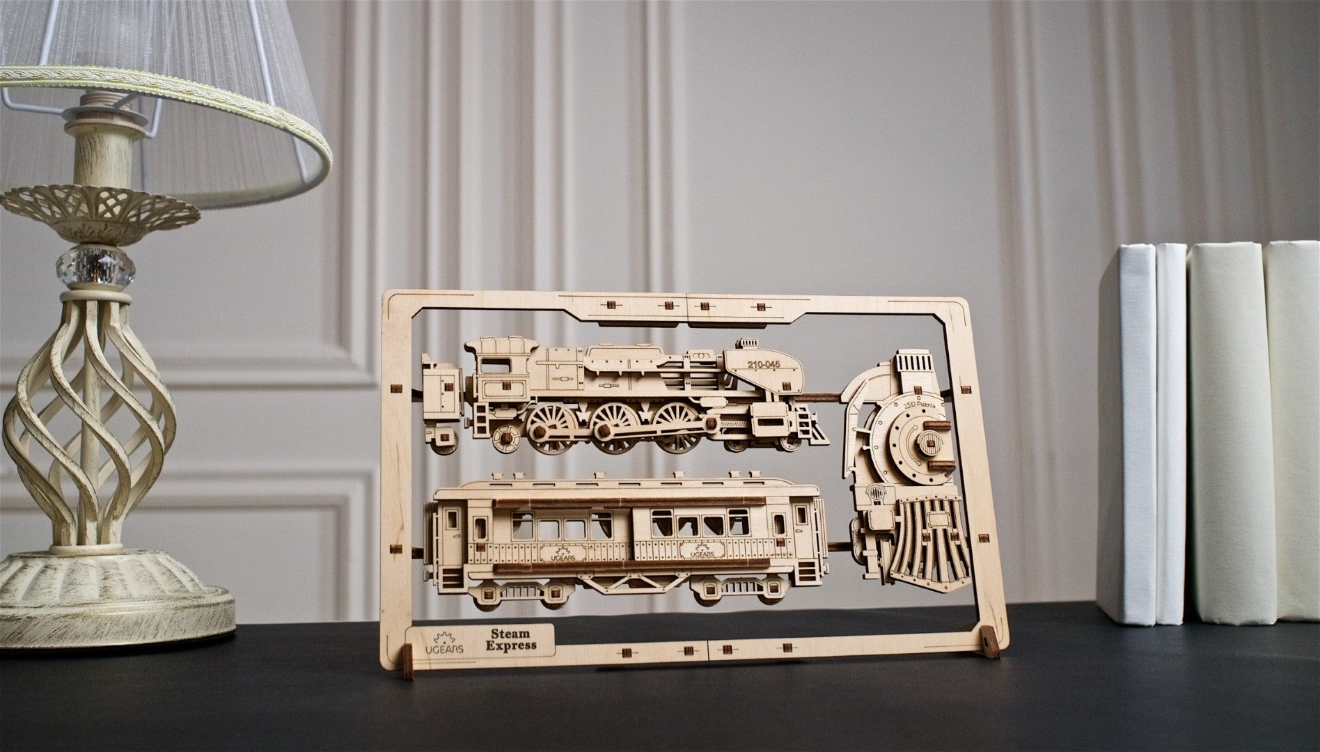 UGEARS - Treno a Vapore 2.5D