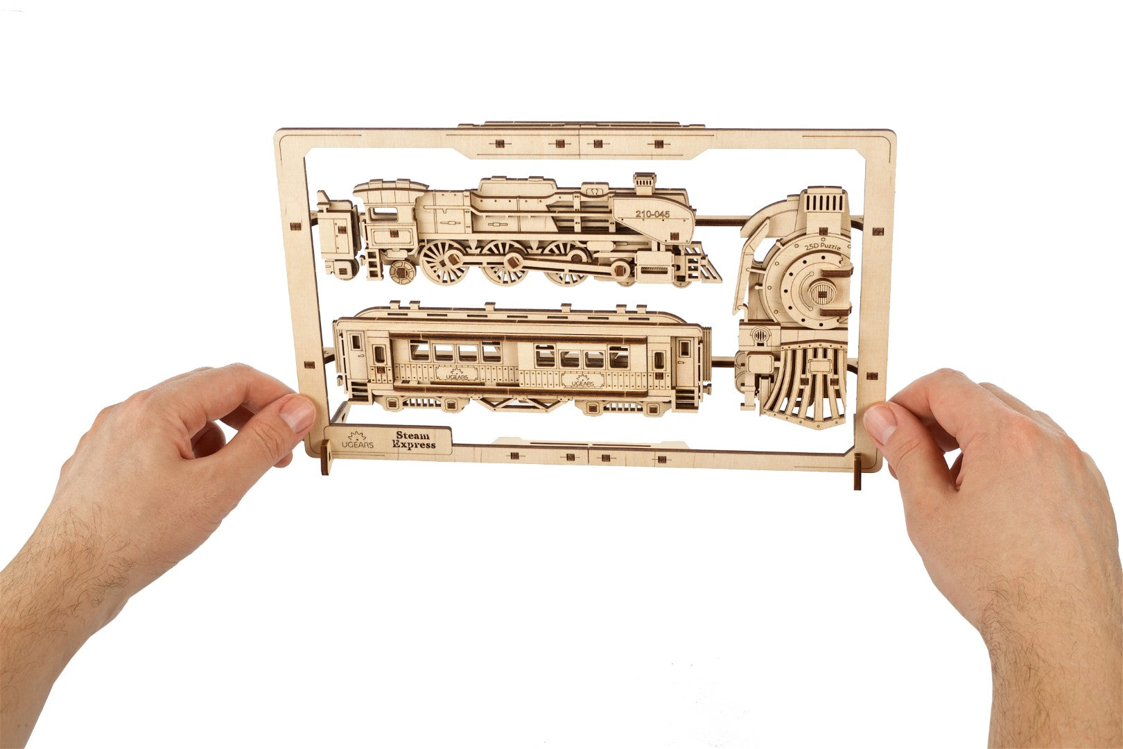 UGEARS - Treno a Vapore 2.5D