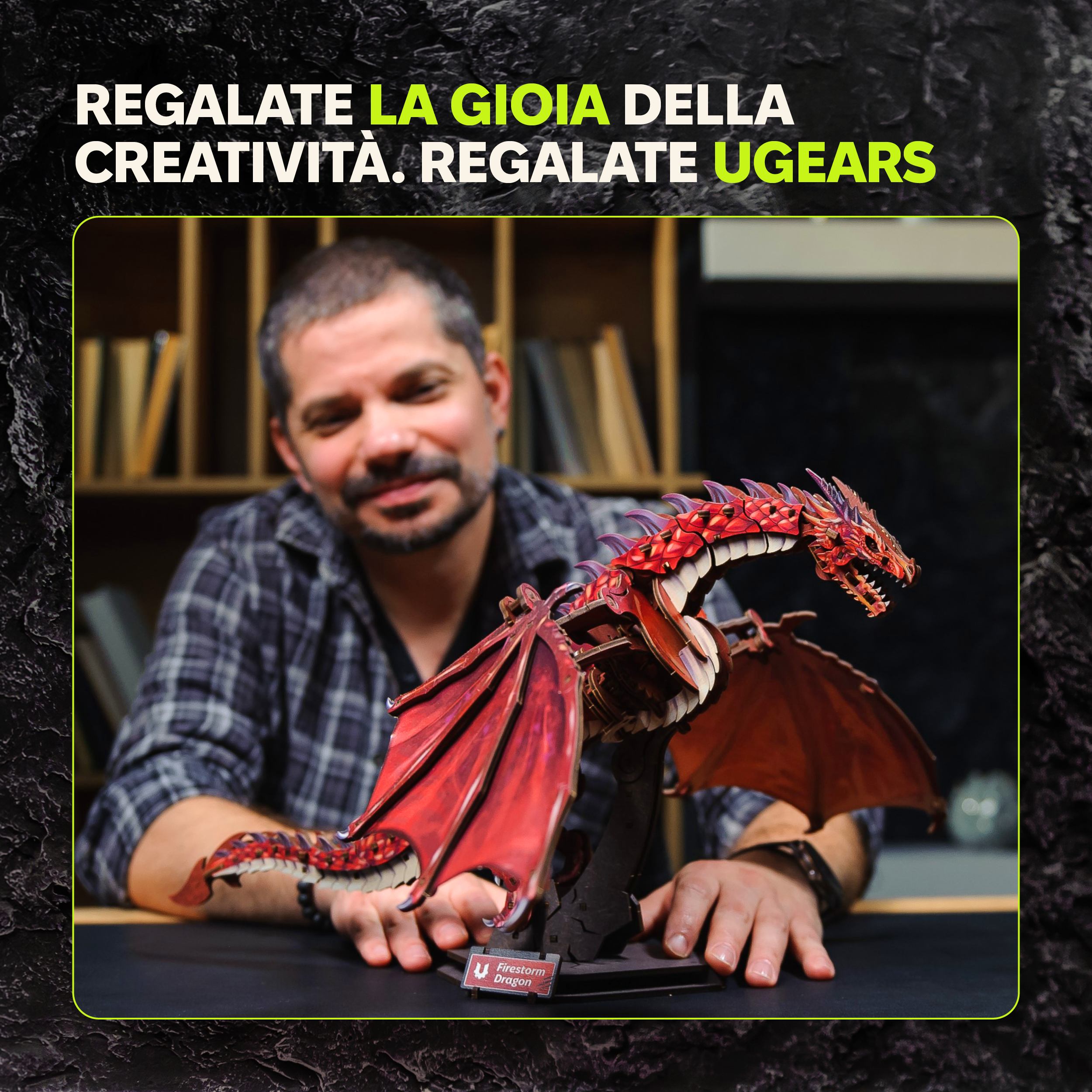 UGEARS - Drago della Tempesta di Fuoco