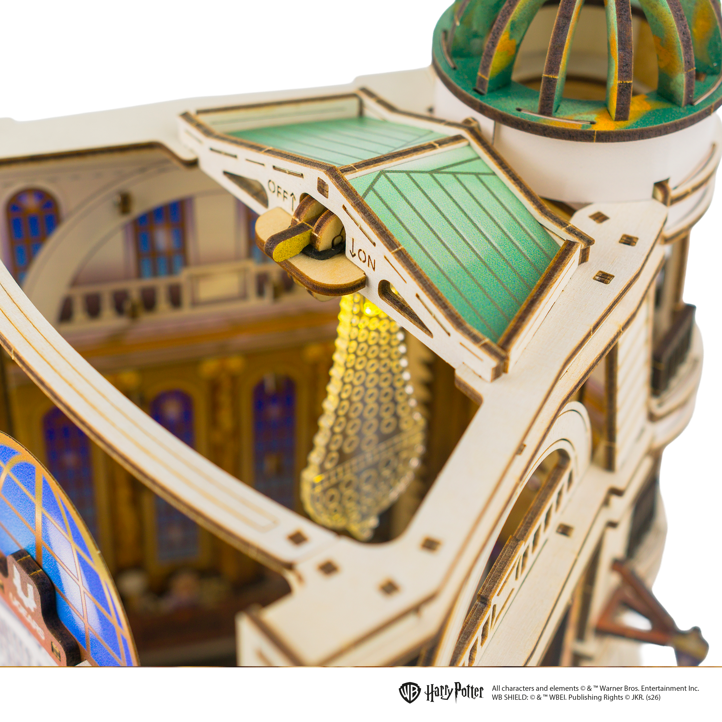 UGEARS - Harry Potter - Pista da biglie – Banca dei Maghi Gringott™