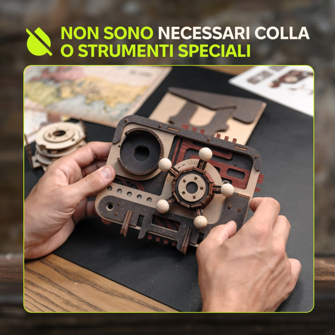 UGEARS - Cassaforte Segreta