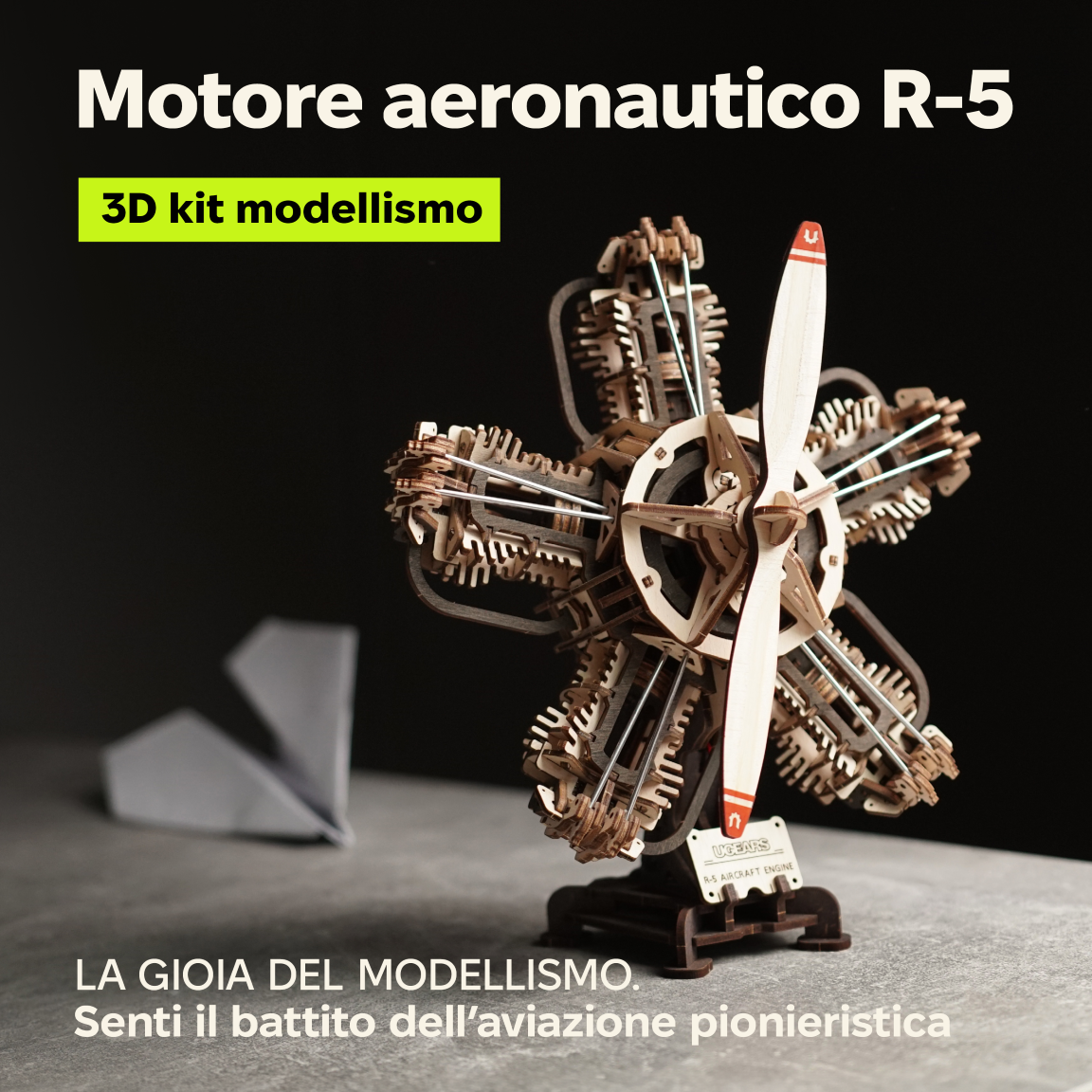 UGEARS - Motore aeronautico R-5
