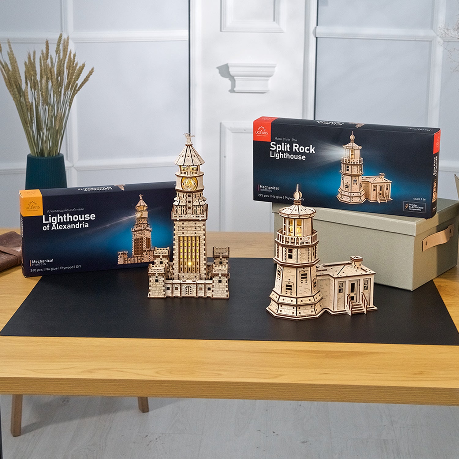 UGEARS - Collezione Fari Ugears - Alessandria e Split Rock