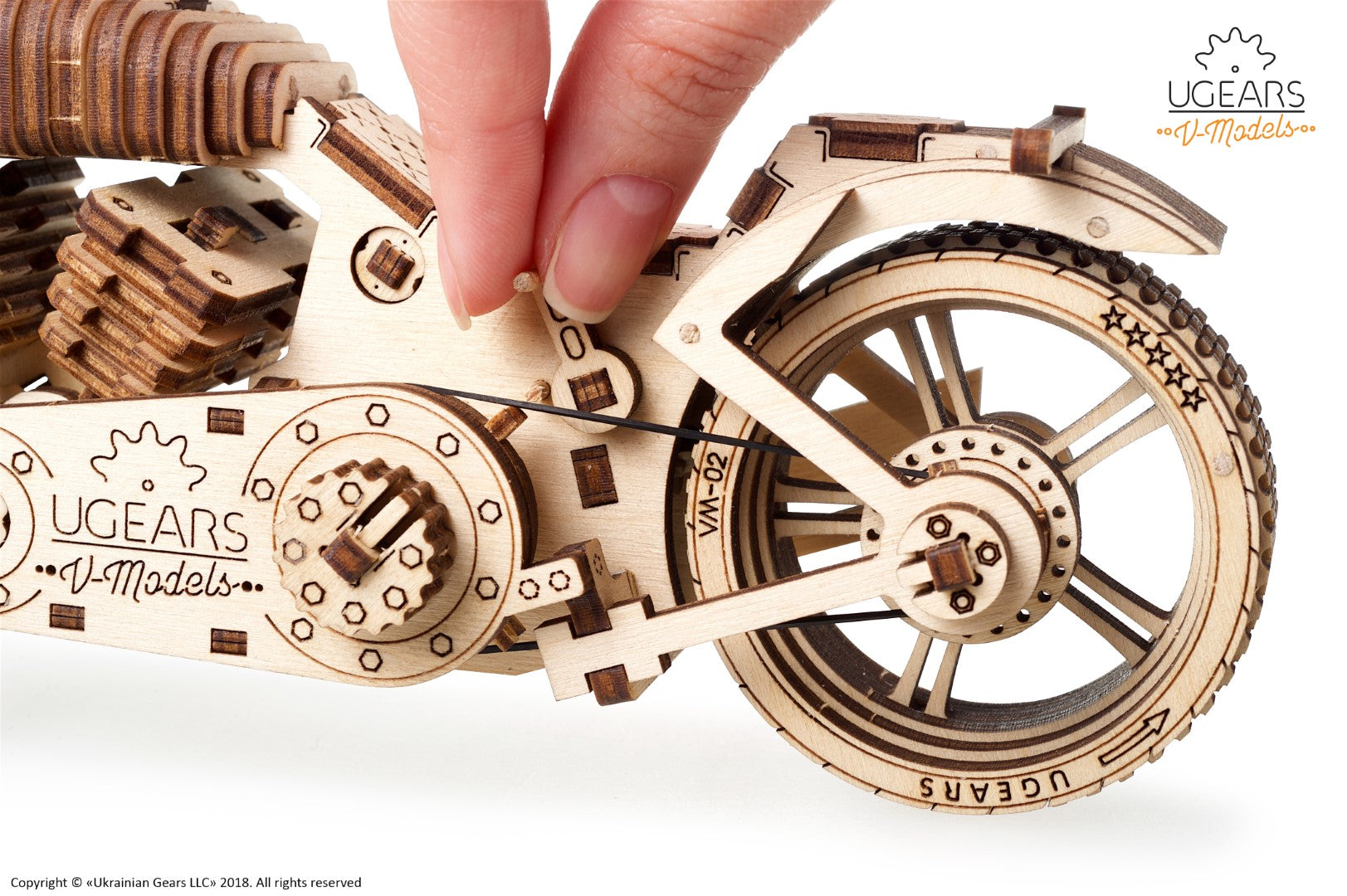 UGEARS - Motocicletta