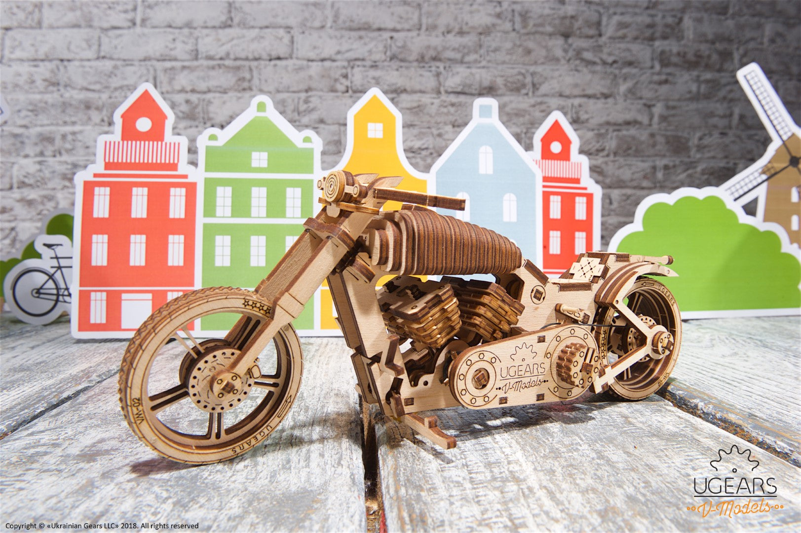 UGEARS - Motocicletta