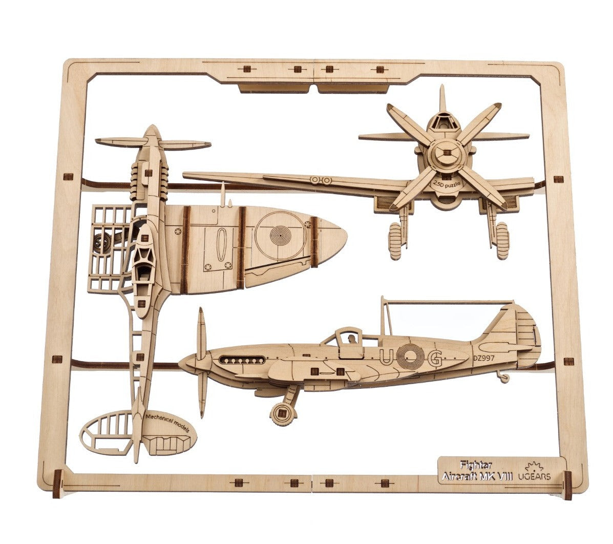 UGEARS - Aereo da combattimento 2.5D