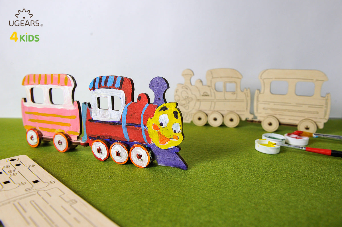 UGEARS KIDS - Locomotiva