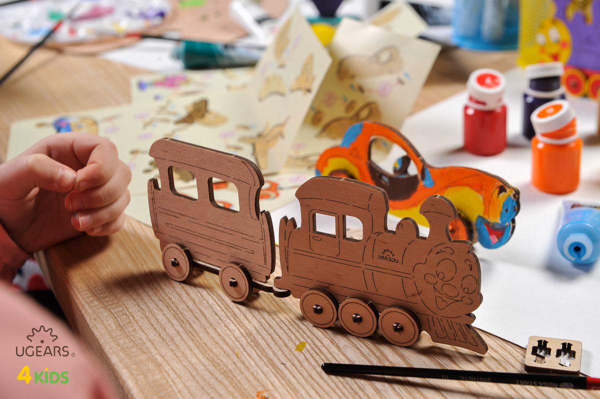 UGEARS KIDS - Locomotiva