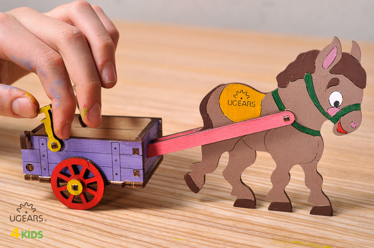 UGEARS KIDS - Asino